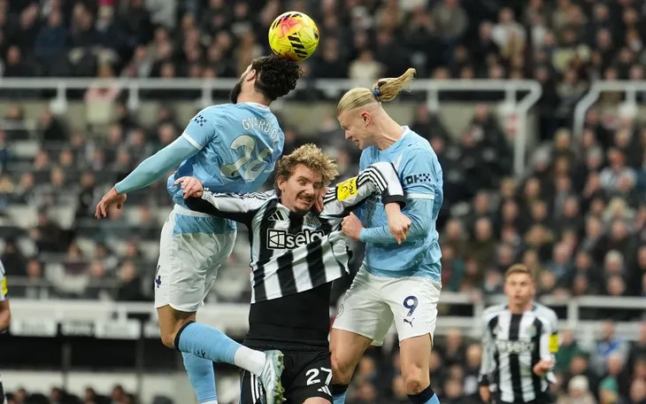 Haaland tịt ngòi, Man City "ngã ngựa" trên sân Newcastle