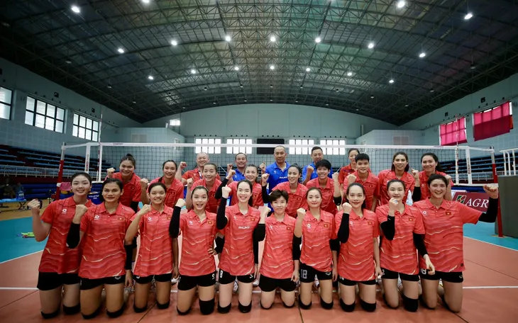 Bóng chuyền nữ Việt Nam tăng tốc chuẩn bị cho SEA Games 33