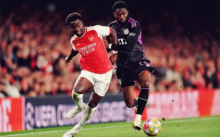 Arsenal và Bayern Munich sẵn sàng cho trận đấu trên sân Emirates