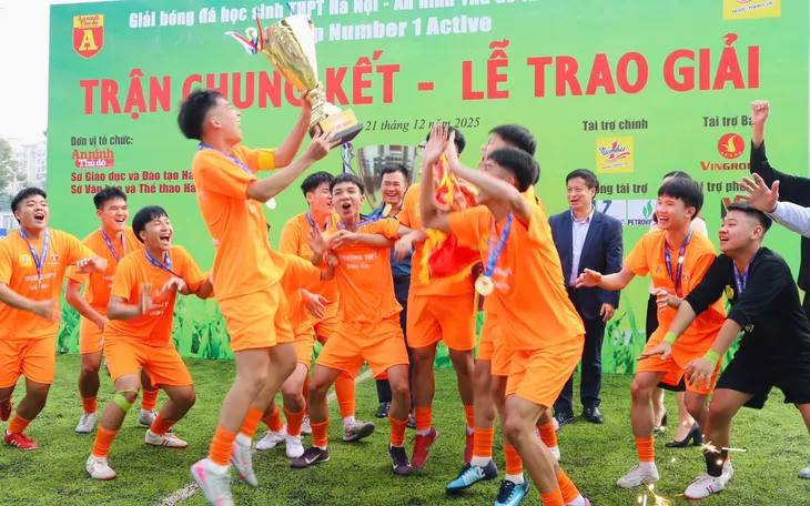 THPT Xuân Mai vô địch bóng đá học sinh Hà Nội 2025