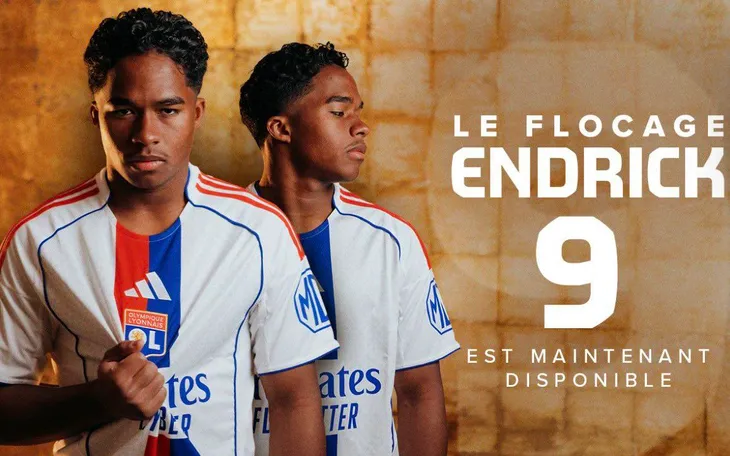 Endrick gia nhập Lyon dưới dạng cho mượn