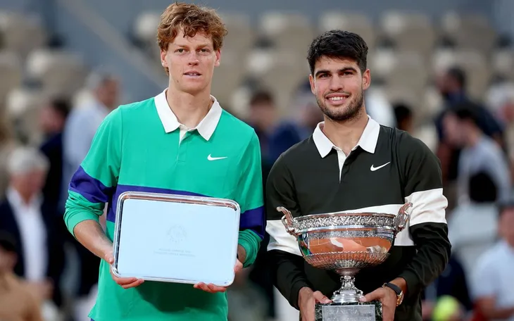 Alcaraz dẫn đầu tiền thưởng ATP 2025, thế hệ trẻ thống trị tuyệt đối