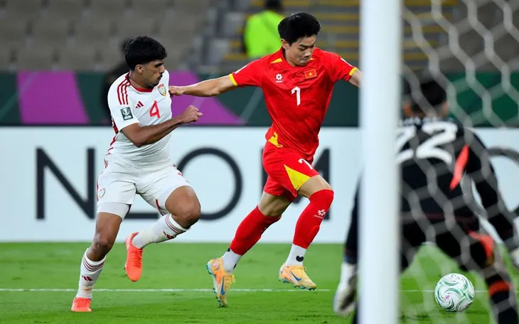 Đình Bắc được AFC vinh danh sau màn tỏa sáng rực rỡ trước U23 UAE