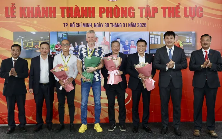 Trung tâm Huấn luyện Thể thao Quốc gia khánh thành phòng tập đạt chuẩn Olympic