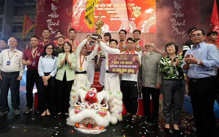 Giải Lân Sư Rồng quốc tế Cúp Chợ Lớn 2026 hạ màn