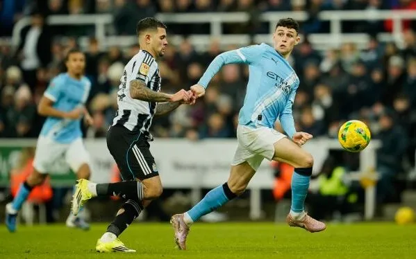 Man City có ưu thế trước trận gặp Newcastle