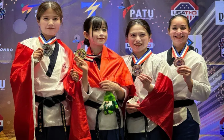 Châu Tuyết Vân đoạt HCV Taekwondo tại giải Mỹ mở rộng 2026