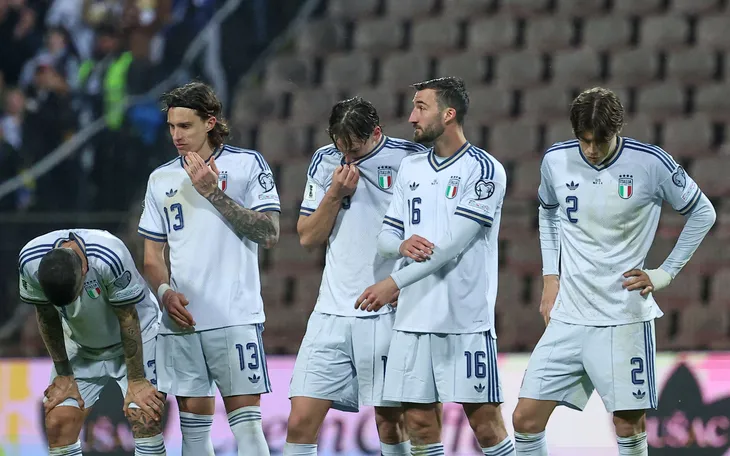 Italy thêm một lần lỡ hẹn World Cup