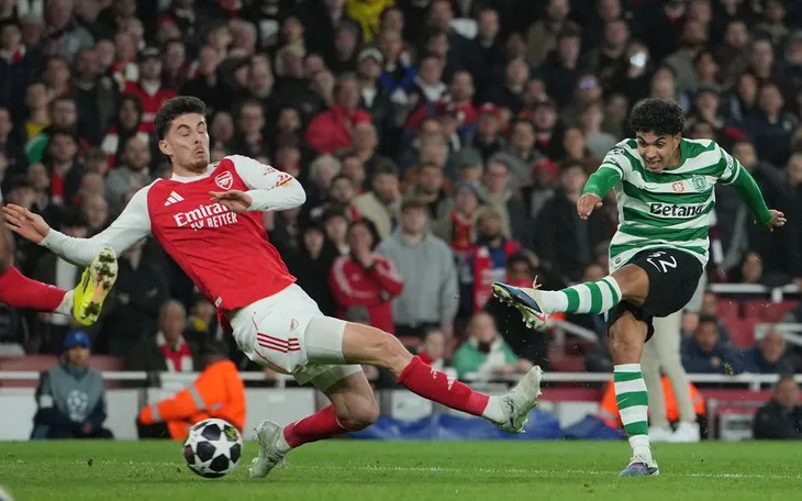 Arsenal nghẹt thở vào bán kết Champions League sau màn “thoát hiểm” phút bù giờ