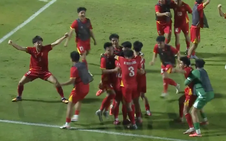 Ngược dòng hạ U17 Australia, U17 Việt Nam hiên ngang vào chung kết giải Đông Nam Á