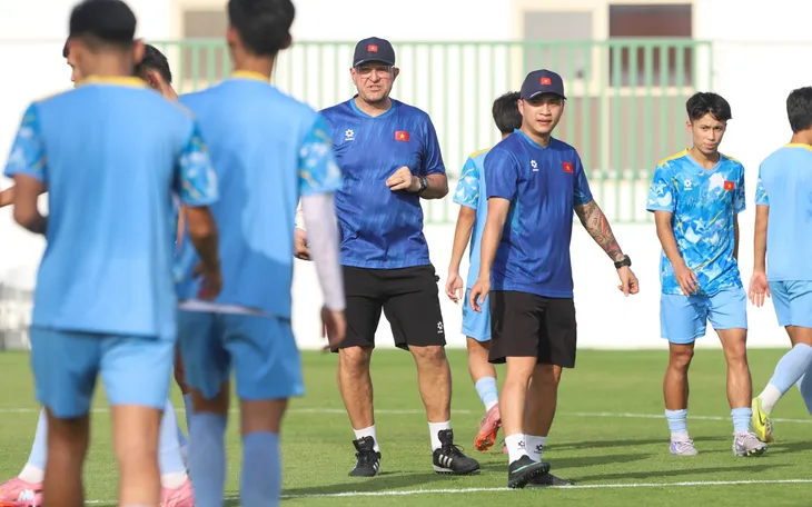 U17 Việt Nam sẵn sàng cho trận đấu quyết định với U17 UAE