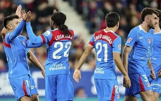Atletico Madrid tiếp tục bám đuổi top 3 La Liga