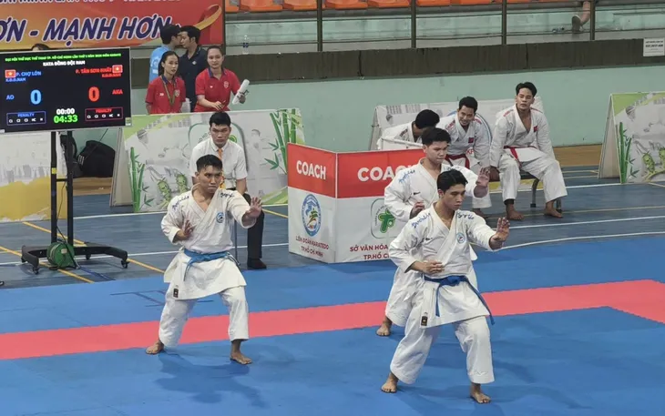 Hơn 500 VĐV tranh tài Giải Karate Đại hội TDTT TP Hồ Chí Minh lần I năm 2026