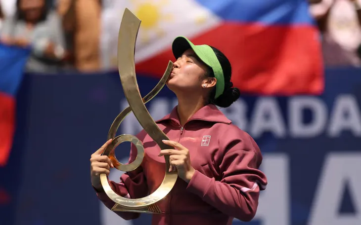 Eala hạ số 3 thế giới, thành tay vợt Đông Nam Á đầu tiên vô địch WTA 500