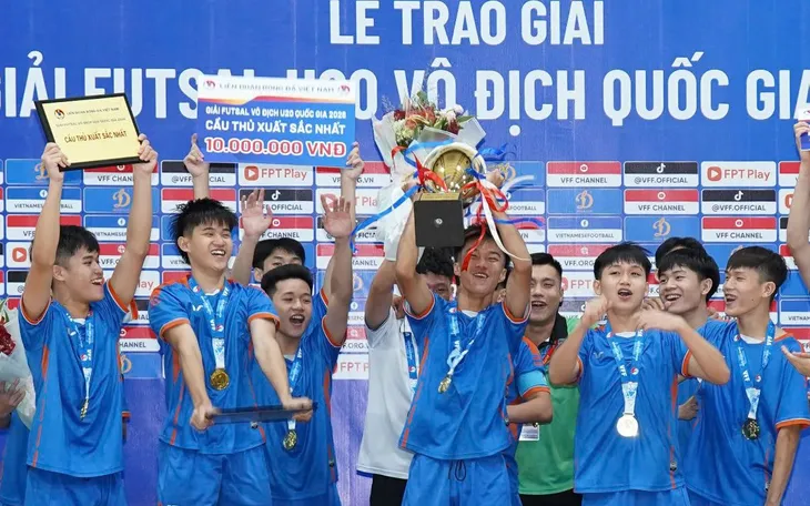 Thái Sơn Nam thắng đậm Sahako, lên ngôi vô địch futsal U20 VĐQG 2026
