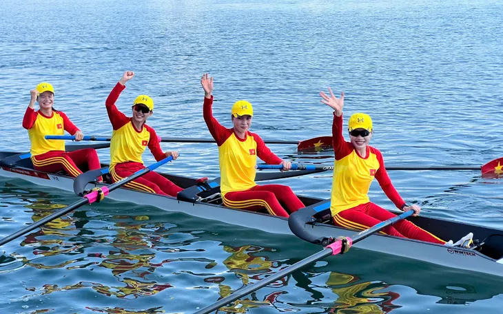 Rowing Việt Nam giành HCĐ thuyền bốn nữ một mái chèo tại ASIAD 20