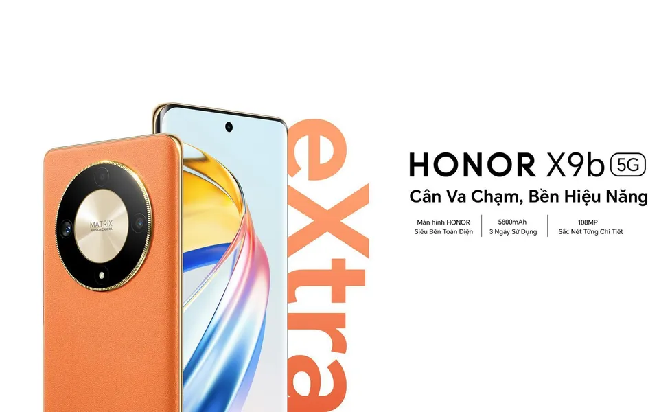 HONOR X9b chính thức ra mắt tại Việt Nam, sở hữu công nghệ chống rơi vỡ toàn diện