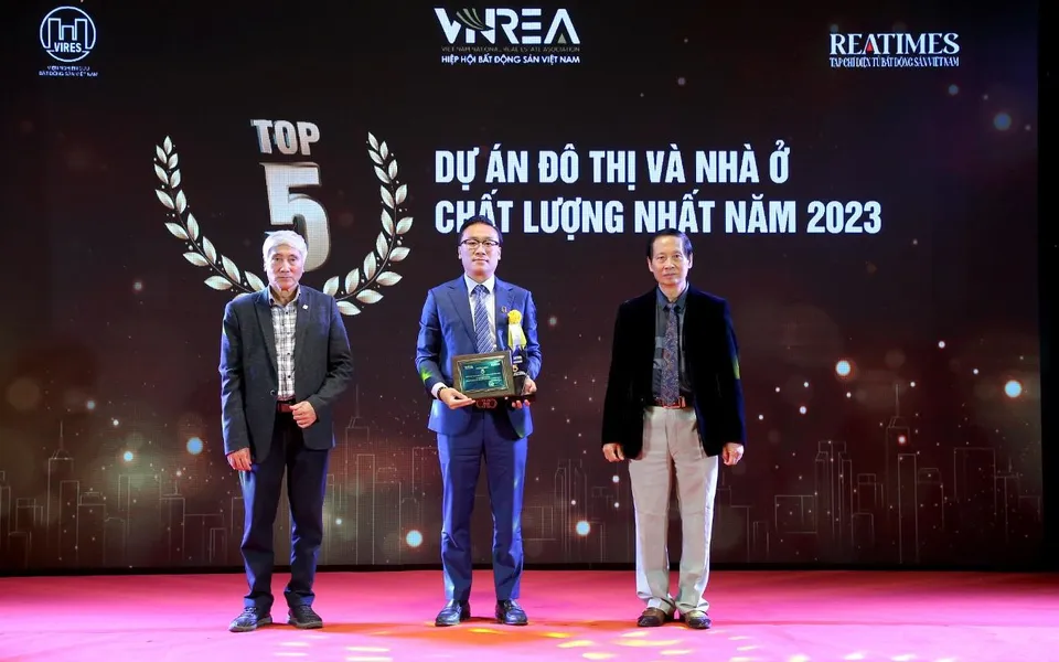 Masteri West Heights được vinh danh Top 5 dự án đô thị và nhà ở chất lượng nhất năm 2023