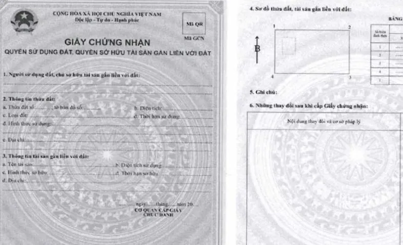 Những thay đổi đáng chú ý của sổ đỏ mới