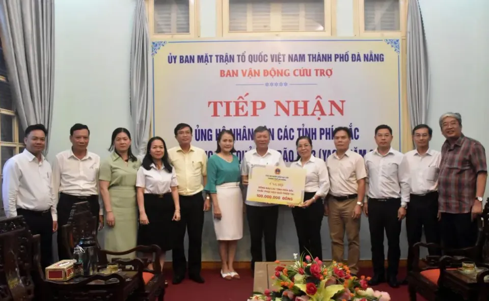 TP Đà Nẵng: Công khai danh sách ủng hộ đồng bào miền Bắc
