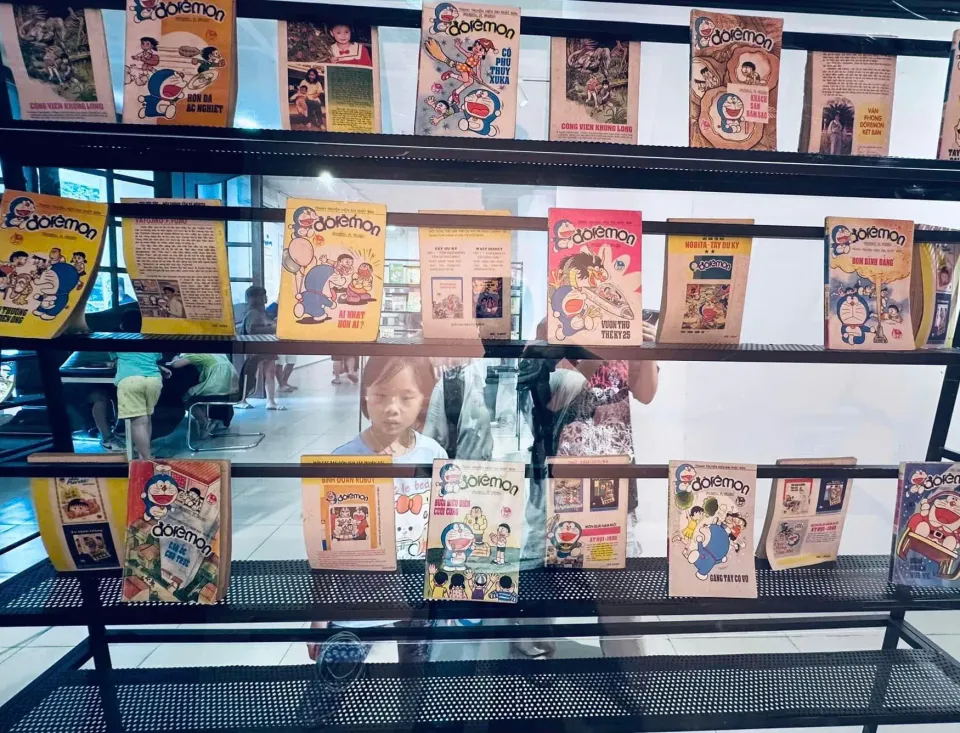 Triển lãm "Từ Đôrêmon tới Doraemon, 30 năm hành trình mèo máy ở Việt Nam"