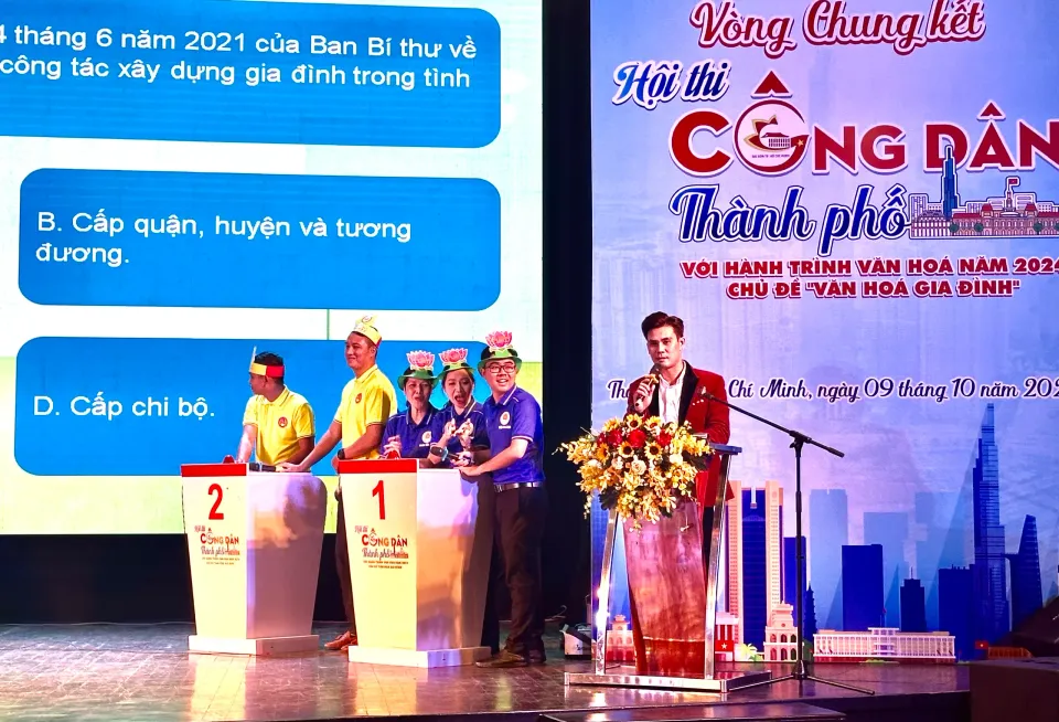 Chung kết Hội thi “Công dân thành phố và hành trình văn hóa 2024"