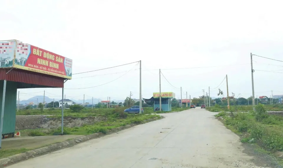 Giá bất động sản TP. Hoa Lư bất ngờ tăng cao khiến công an phải vào cuộc