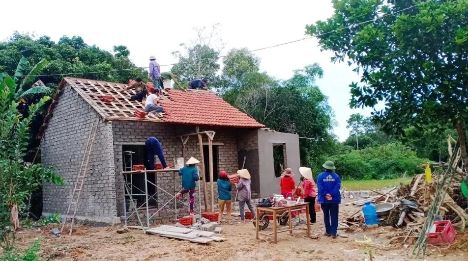 Nghệ An hoàn thành hơn 1.000 căn nhà cho người nghèo trong 6 ngày