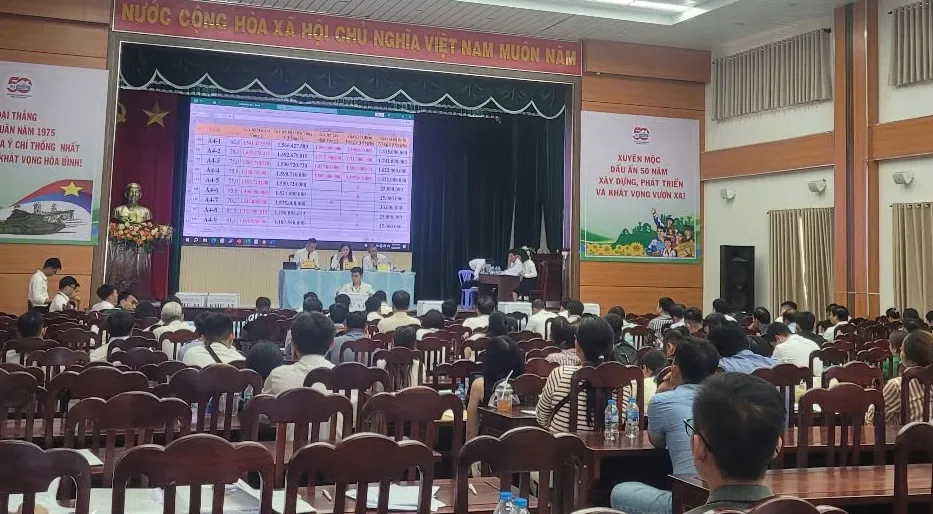 182 lô đất được đấu giá tại Bà Rịa - Vũng Tàu
