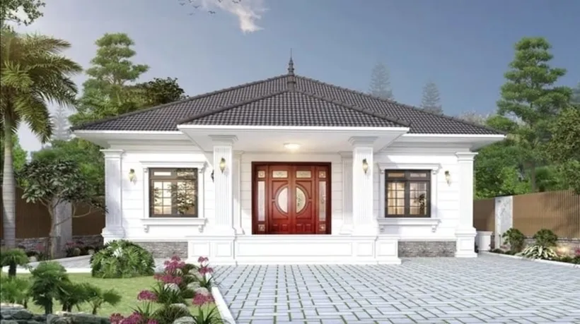 Kinh nghiệm xây dựng nhà vuông 1 tầng 80m²: Giải pháp tối ưu cho gia đình hiện đại