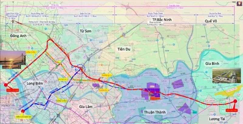 Hà Nội đề xuất loạt cơ chế đặc thù xây đường nối sân bay Gia Bình