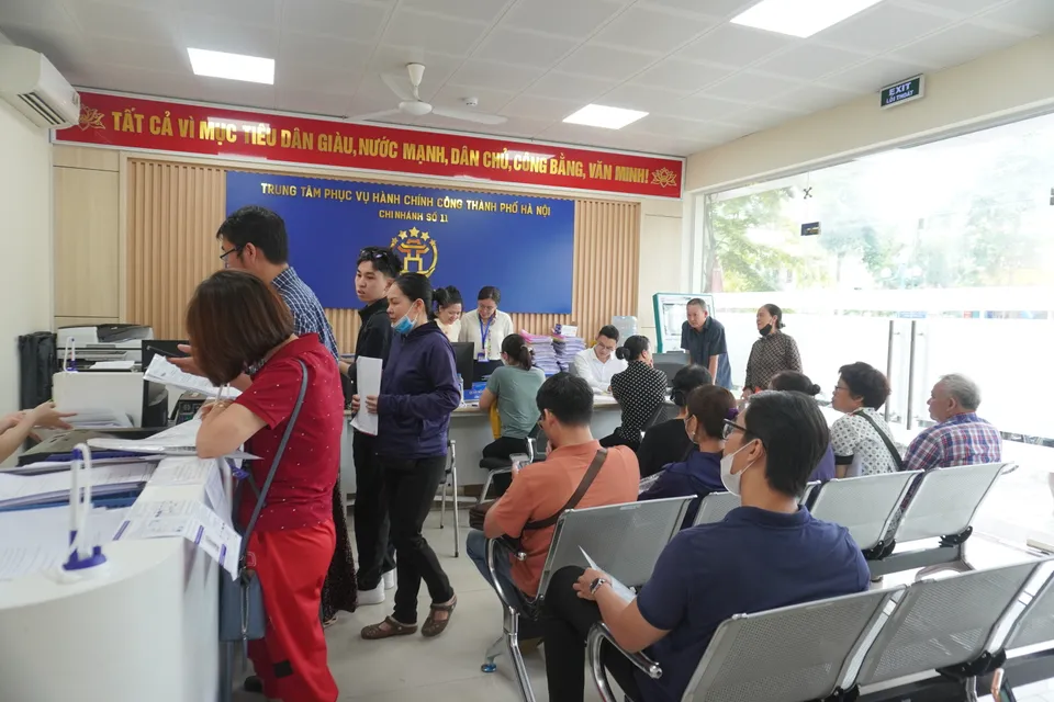 Hà Nội số hóa quy trình nghĩa vụ tài chính đất đai, giảm thủ tục cho người dân và doanh nghiệp