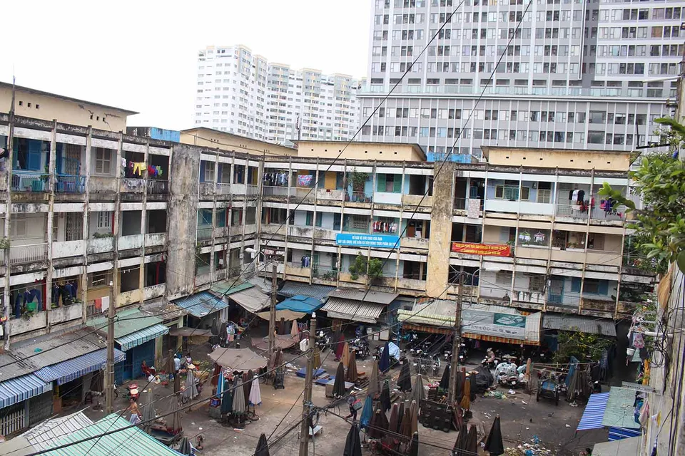 TP Hồ Chí Minh dự kiến chi 258 tỷ đồng hỗ trợ chủ đầu tư cải tạo chung cư cũ