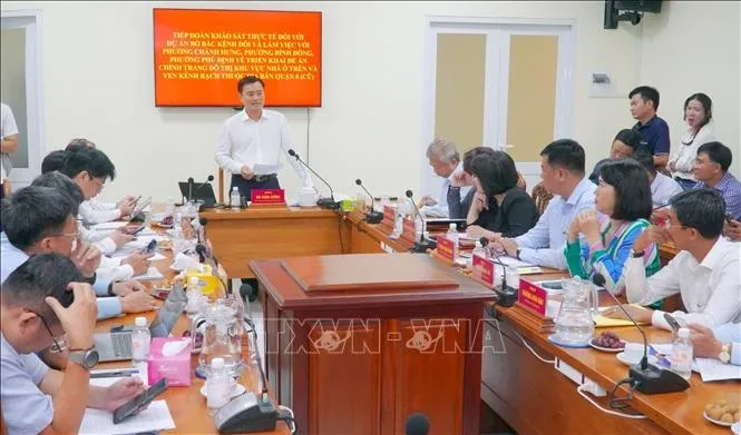 Giữa tháng 8 TP Hồ Chí Minh khởi công Dự án bờ Bắc Kênh Đôi