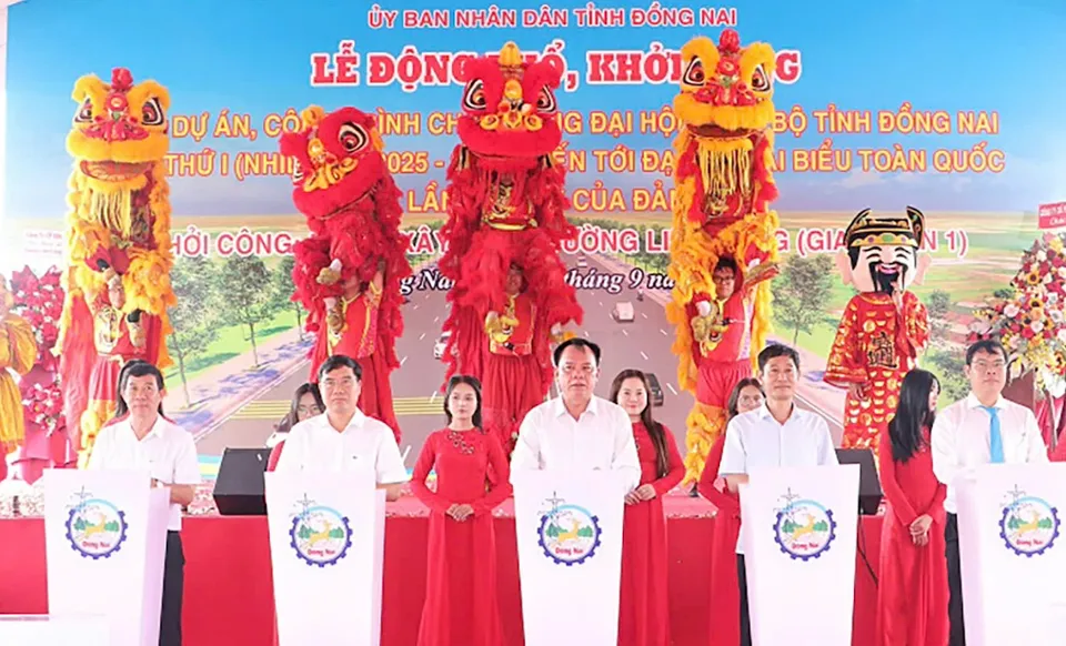Đồng Nai: Đồng loạt khởi công, động thổ 7 dự án nhà ở xã hội