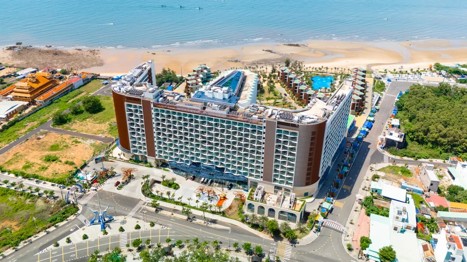 Không gian căn hộ nghỉ dưỡng sắp bàn giao của Charm Resort Long Hải