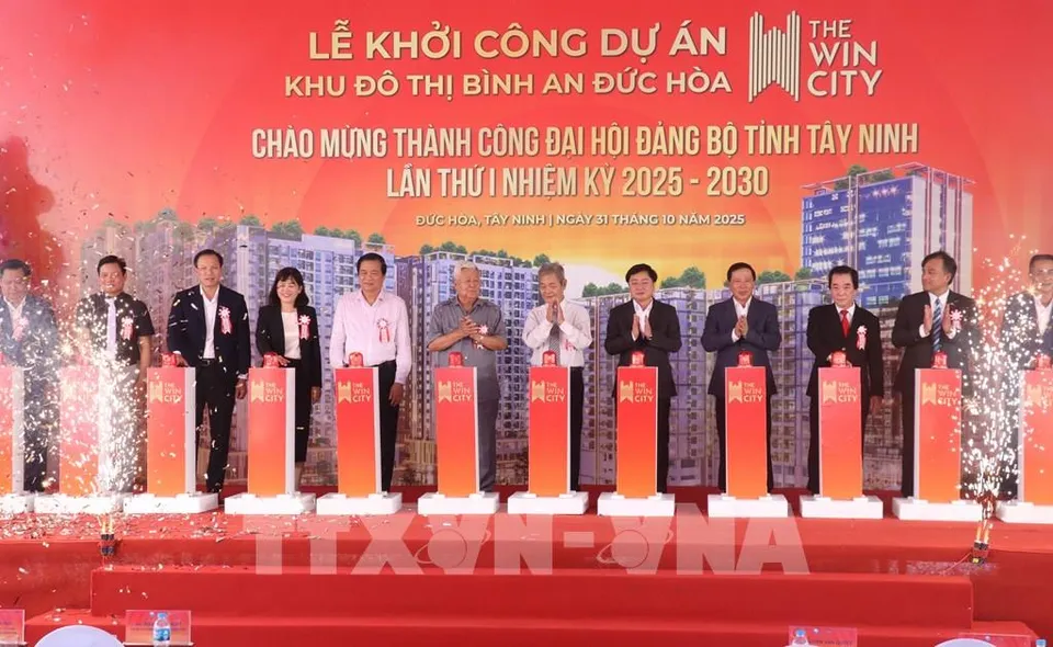 Tây Ninh khởi công dự án khu đô thị gần 9.300 tỷ đồng