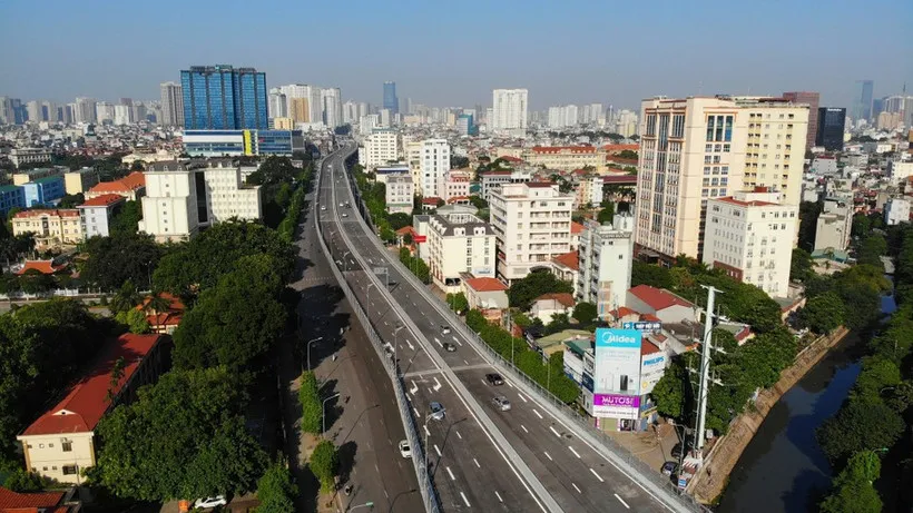 Đề xuất gần 21.400 tỷ đồng làm đường Vành đai 2 đoạn Ngã Tư Sở đến Cầu Giấy