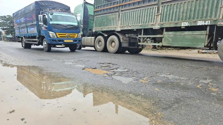 Thiếu mặt bằng, dự án cải tạo Quốc lộ 14B tiếp tục chậm tiến độ