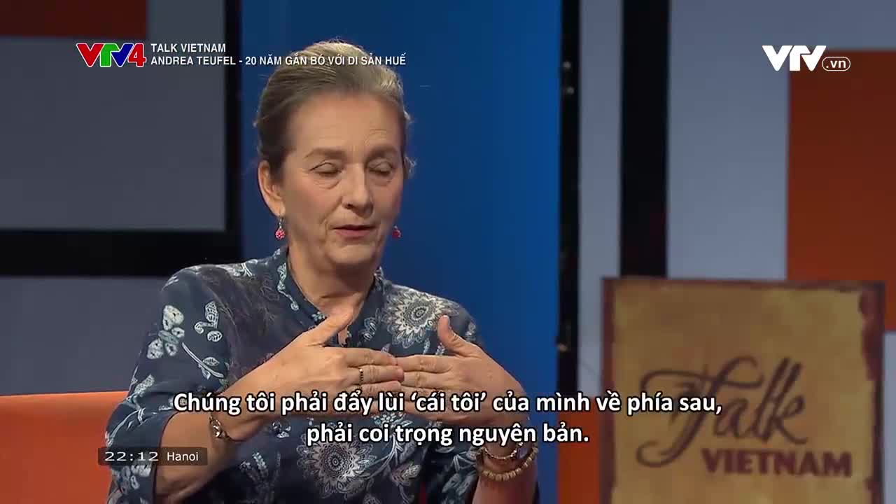 Talk Vietnam: 	Andrea Teufel - Hơn 20 năm gắn bó với di sản Huế