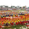 Khmer people prepare for moon worship festival