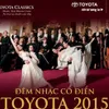 Violinist Hoang Tuan Cuong performed in 2015 Toyota Classics Concert