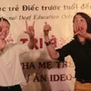 IDEO project - Deaf children receive sign language assistance