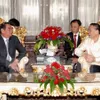 Politburo member Le Hong Anh continues Lao visit