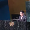 Foreign Minister delivers speeches at UN events