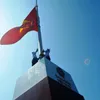 Flagpole inaugurated on northeast outpost island