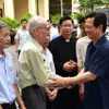 Prime Minister Nguyen Tan Dung meets voters in Haiphong