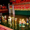 Water puppets perform in Malaysia