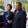 Vice President Nguyen Thi Doan visits Laos