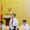 Government receives regular press conference